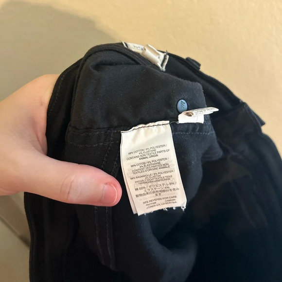 Madewell Women’s Tall 10" High-Rise Skinny Jeans Cotton Stretch Black Sz 32 - Picture 10 of 10